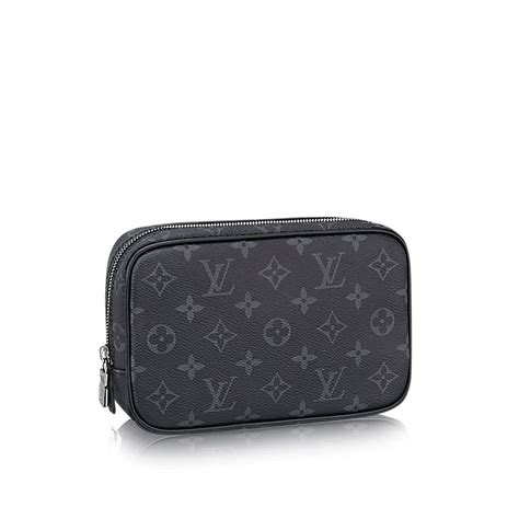 louis vuitton men's toiletry bag|louis vuitton monogram pochette nm.